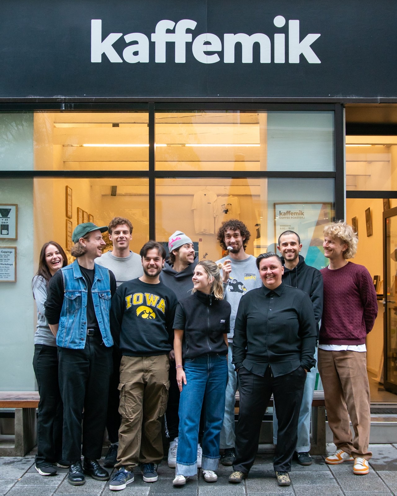 Das Team von Kaffemik in Wien